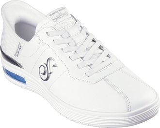 Skechers Mens Hands-Free Slip-ins x Snoop Dogg-Doggy AIR Sneaker, White Leather, 6.5 UK