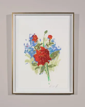 RFA Fine Art White Glove Series - Roses Print Art by Robert Robinson
