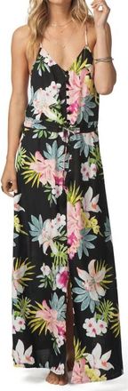 Rip Curl Sweet Aloha Dress In Black