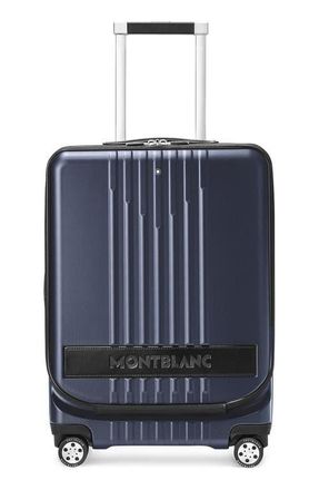 Montblanc MY4810 Cabin Trolley Carry-On Spinner Luggage in Blue at Nordstrom