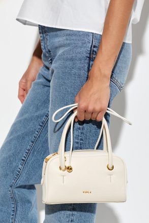 Furla Poppy Bag, Womens, Cream