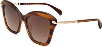 Rag & Bone RNB1081/S 0EX4 HA Brown Horn/Brown Gradient