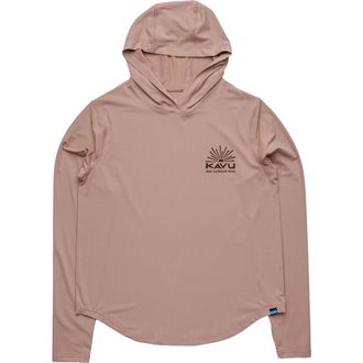 Kavu Sunlite Hoodie - Womens in Burnt Sugar at Nordstrom, Size X-Small