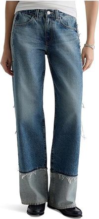 AG - Adriano Goldschmied Adria Low Rise Baggy Wide Leg in 13 Years Otherworldly Womens Jeans 13 Years Otherworldly : 30 32, Cotton/Denim