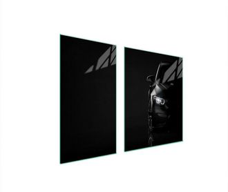 OEM Placa Protectora De Vidrio Para Estufa 90x52 Auto