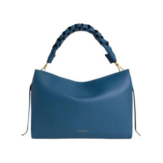 Coccinelle Handbags, female, Blue, Size: ONE SIZE Boheme Medium