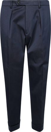 Berwich Tailored Cuffed Tapered Formal Pants