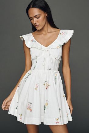 En Saison Leanne 100% Cotton Mini Dress