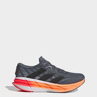adidas Laufschuh ADIDAS PERFORMANCE ADISTAR 4, Herren, Gr. 42,5, onix, core schwarz, lucid orange, Textil, Schuhe Laufschuh
