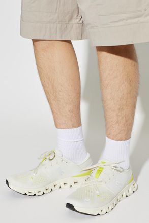 On Cloud X4 Sports Shoes, Mens, Cream