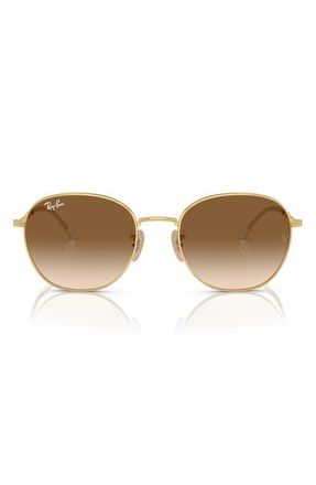 Ray-Ban 55mm Gradient Phantos Sunglasses in Gold Flash at Nordstrom