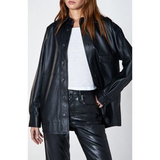 Unpublished Gia Chromatic Faux Leather Jacket at Nordstrom, Size X-Large