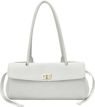 Tiffany & Fred Quilted Sheepskin Leather Shoulder Bag