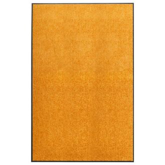 vidaXL Felpudo Lavable Naranja 120x180 Cm Vidaxl