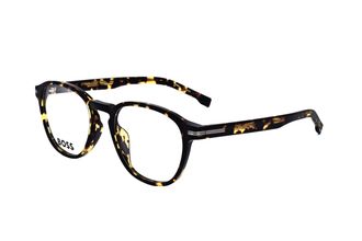 HUGO BOSS Mens 51 mm Brown Opticals