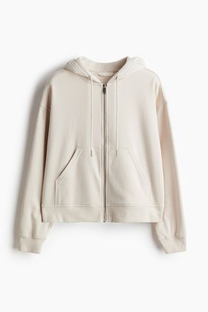 H&M Hoodiejacke - Beige