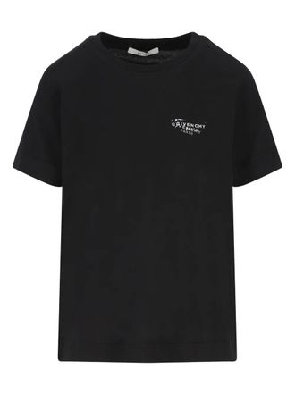 Givenchy Logo-Print Fitted T-Shirt