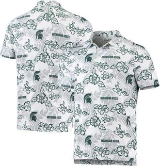 Reyn Spooner Mens Reyn Spooner White Michigan State Spartans Performance Polo at Nordstrom, Size Xx-Large