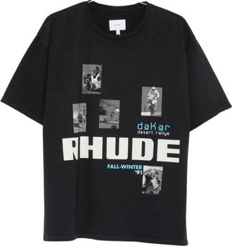 Rhude Uomo, Top, Nero, XL, new