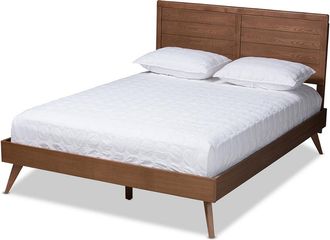 Baxton Studio Artemis Queen Size Platform Bed