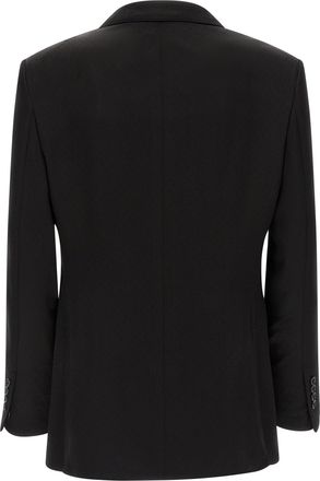 Tom Ford Mens Black Viscose Blazer Clothing