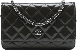 Chanel Pre-owned Wallet on Chain - - Pre-owned - Donna - Grigio - ONE SIZE