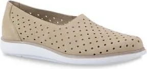 Munro Ridley Perforated Sneaker in Light Taupe at Nordstrom Rack, Size 10.5