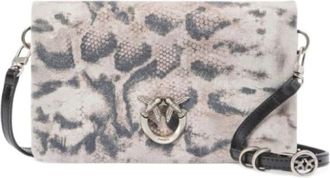 Pinko Click Soft Horizontal M - Dames - Schoudertassen - Veelkleurig - ONE Size - Tassen