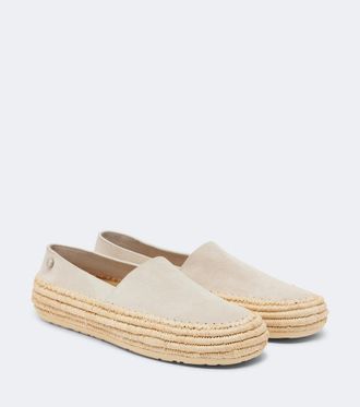 Loewe Paulas Ibiza Rio suede espadrilles