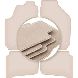 OEM Alfombrillas Premium Beige Para: Seat Cordoba Ii Berlina 2002-2009