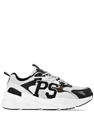 Plein Sport Lo-Top logo-patch sneakers - White