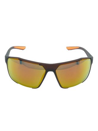 Nike Windstorm zonnebril met rechthoekig montuur - Bruin