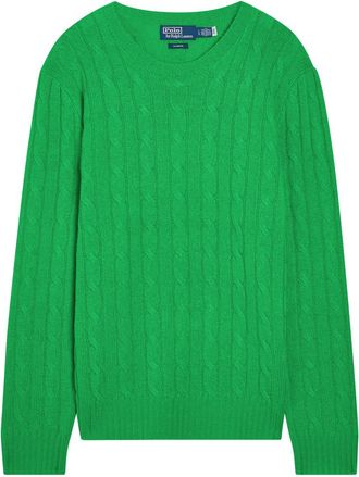 Polo Ralph Lauren Cable-knit Cashmere Jumper - Green - M