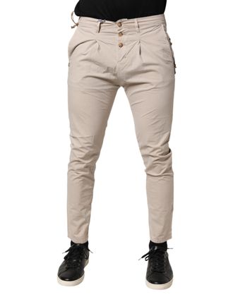 Daniele Alessandrini Daniele Alessandrini Cotton Stretch Slim Fit blue Mens Jeans (Pre-Owned)