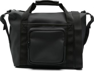 Rains large Texel Kit luggage bag - unisex - Polyurethane/Polyester - OS - Black