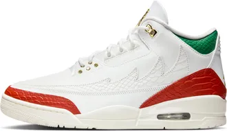 Nike Jordan Mens Air Jordan 3 Retro El Vuelo Shoes in White | IO1752-100