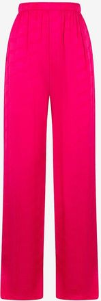 Balenciaga Hose mit weitem Bein aus BB-Jacquard Pyjama