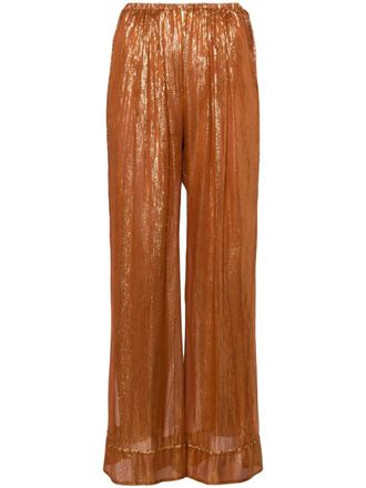 Forte_Forte Straight broek - Oranje