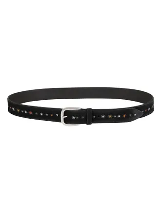 Orciani Hunting Asterisk Calf Leather Belt