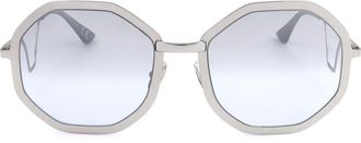 Marni 58mm Round Sunglasses in Silver /Grey at Nordstrom Rack