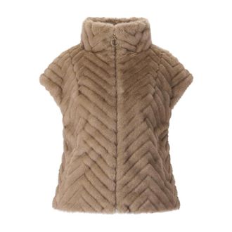 Joseph Ribkoff Dames, Jassen, Bruin, Maat: S Poliester