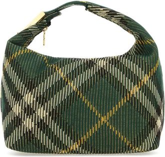 Burberry Green Peg medium shoulder bag