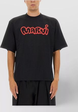Marni graphic crew neck short sleeve t-shirt