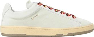 Lanvin Curb Lite Sneakers - Heren - Sneakers - Wit - 40 EU - Leer - Schoenen