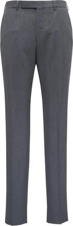 Ermenegildo Zegna Pantaloni dritti in lana - Grigio