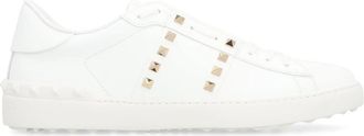Valentino Garavani Rockstud Untitled Sneaker - Heren - Sneakers - Wit - 44 EU - Leer - Schoenen