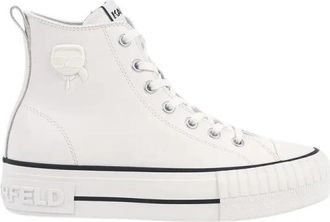 Karl Lagerfeld Sneakers - Dames - Sneakers - Wit - 40 EU - Leer - Schoenen