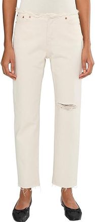 Levi's Ripped Wedgie Straight Womens Jeans Dont Fray Me : 26 28, Cotton/Denim