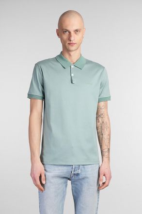 Lanvin Polo In Green Cotton