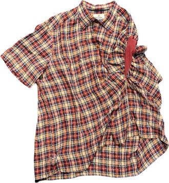 Vivienne Westwood Business Overhemd - Heren - Korte mouwen Overhemden - Veelkleurig - S - Katoen - Overhemden